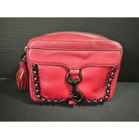 Red Rebecca Minkoff Small Handbag Purse - Picture 1 of 5